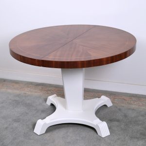 Pyöreä kahvipöytä, säädettävä korkeus