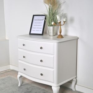 Vintage-lipasto, valkoinen, entisöity